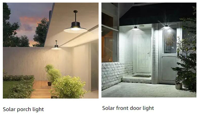 Plafonniers solaires d'extérieur Ip65