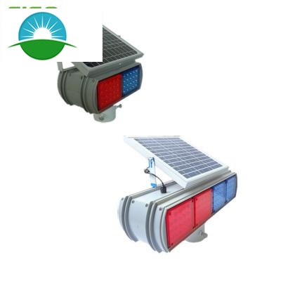 LED solar flashing light