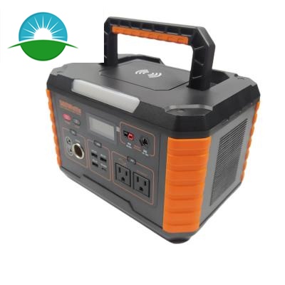 Générateur solaire de camping de centrale électrique portative hors réseau de 500 W
