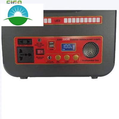 Centrale électrique portable 300 W pour un usage domestique Camping RV Voyage