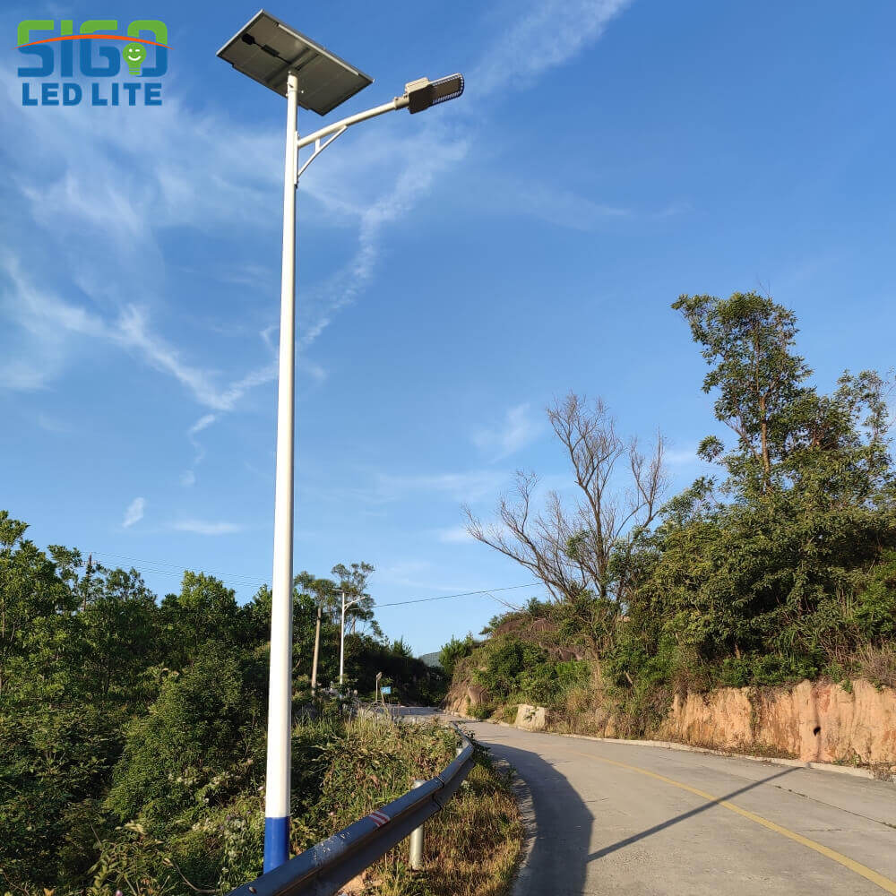 Comment installer des lampadaires solaires